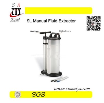 PP Material 9L Manual Fluid Extractor Oil Extractor