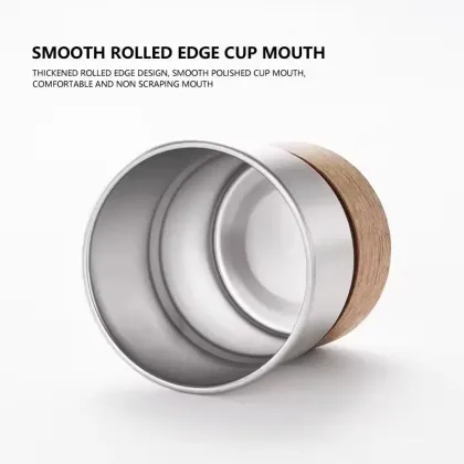 Camping Mug Outdoor Anti Scalding 304 Stainless Steel Water Cup Portable High-Temperature Picnic Equipment Coffee Cup Beer Cup