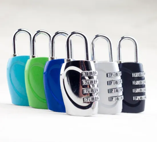 Portable Metal Zinc Alloy Resettable Combination Lock