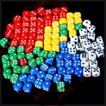 Gambling Dice with Rounded Corner