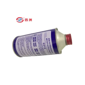 OEM International Standard Hot Sales Brake Fluid DOT 3 DOT 4 with MSDS Certificate