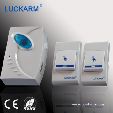 Hot sale high quality plug in 32 melody Music Wireless Doorbell with 2 Buttons A5306