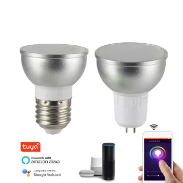 Alexa Voice Control RGBW Tuya Smart light bulb