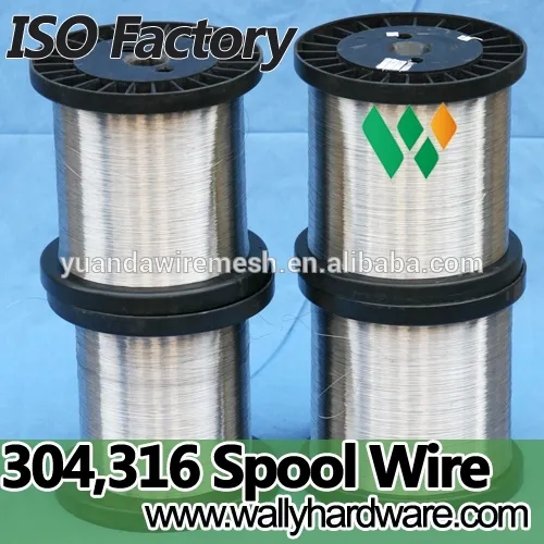 DIN200 china hard stainless steel 314 316 spool galvanized wire price