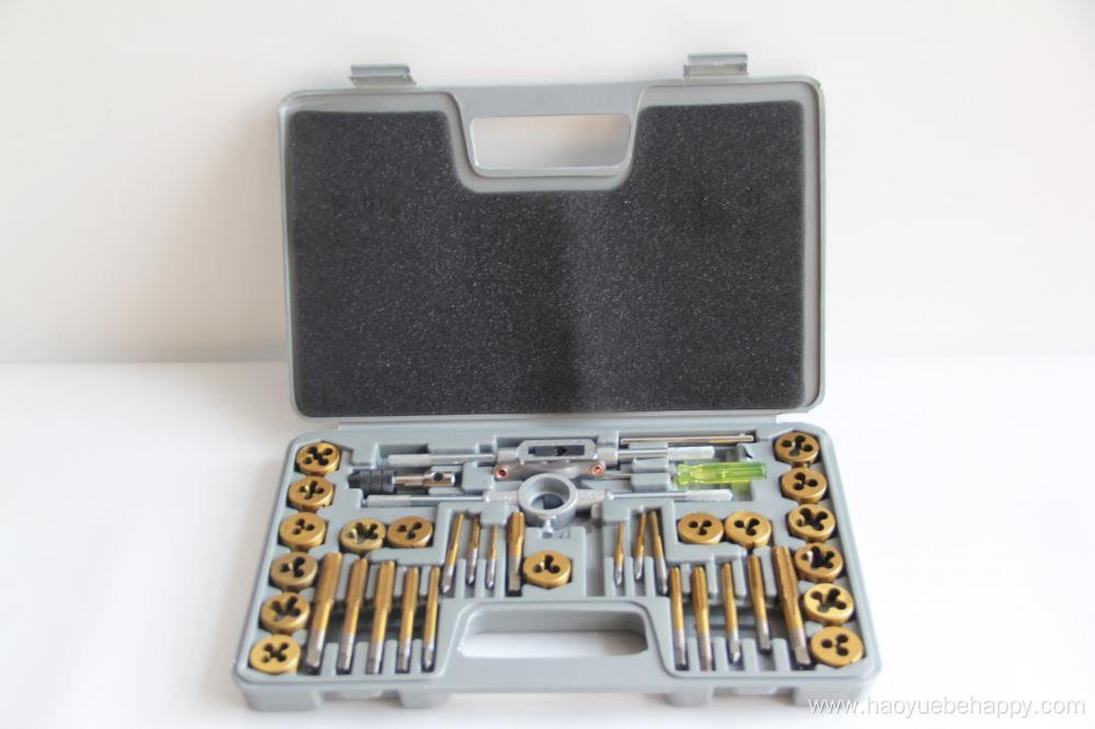 Inch Sizes 40-Piece Tap and Die Set