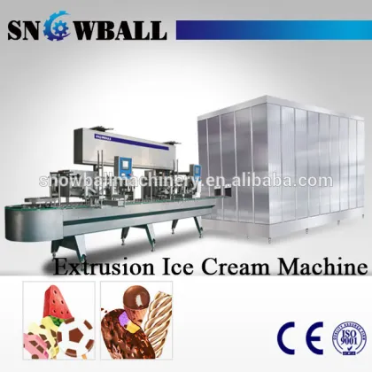 Customizable ice cream chocolate bars making machine