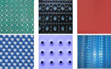 pvc coated perforated