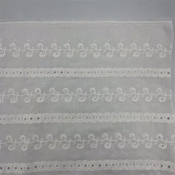 100% Fotton Eyelet Embroidery Fabric