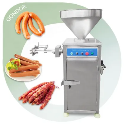 Automatic Pneumatic Sausage Filler Machine for Salami, Sausage, and Ham Production