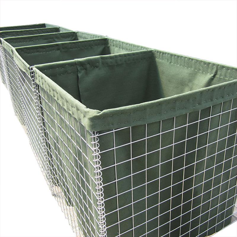 Disparo del producto de barrera Hesco