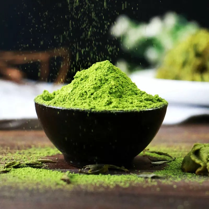 Cooking Green Tea Powder