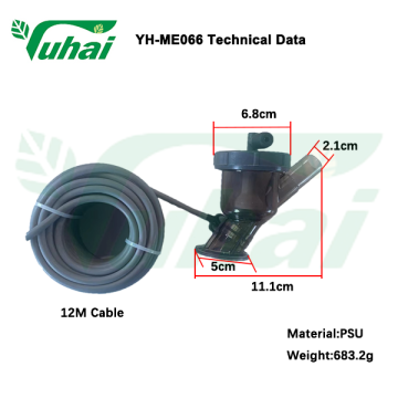 24V Flow sensor for milking machine part