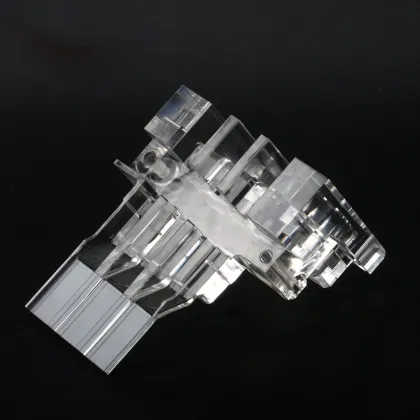 CNC Milled Precision Acrylic Diffusion Bonded Medical Manifolds for Microfluidics