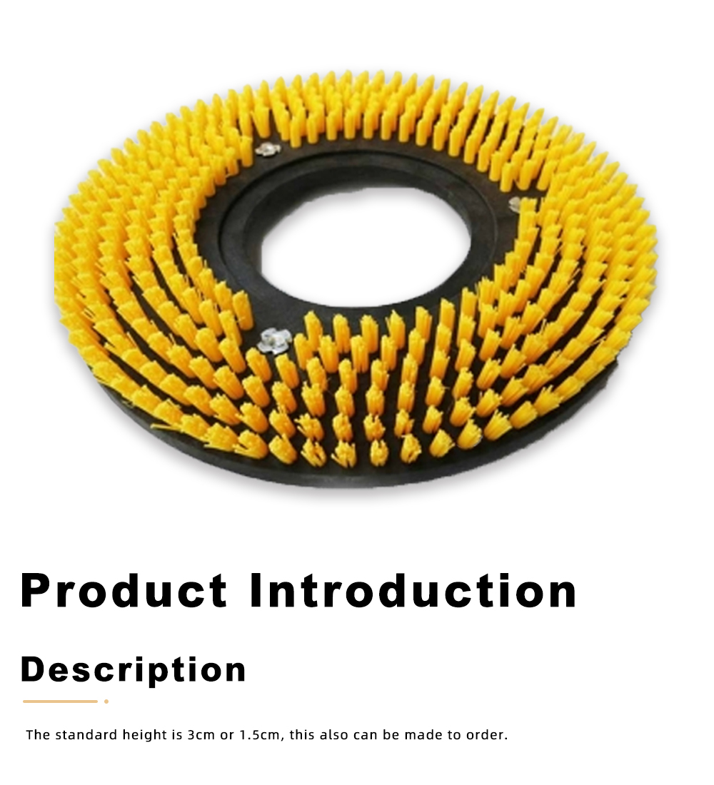 Yellow Raiser Brush Filament for Floor Cleaning x