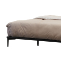 Anpassad storlek divan läder säng sovrum design