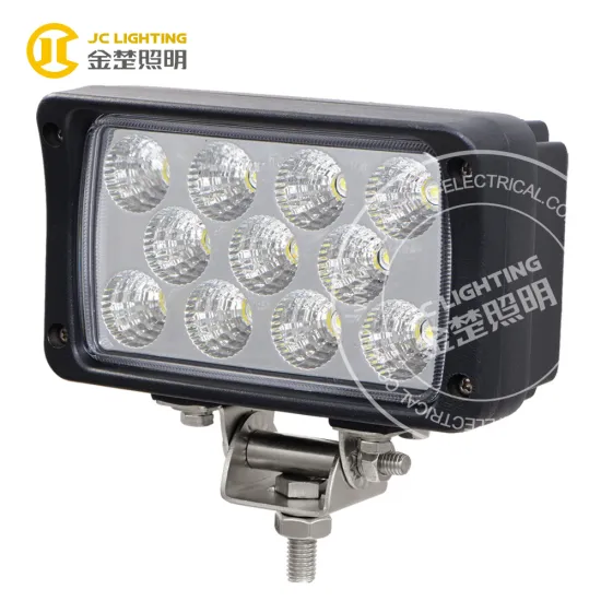 Factory price 24v led lamp 33w car work light for truck, tractor, 4x4, bulldozer, crane, feller, rescue vehicle