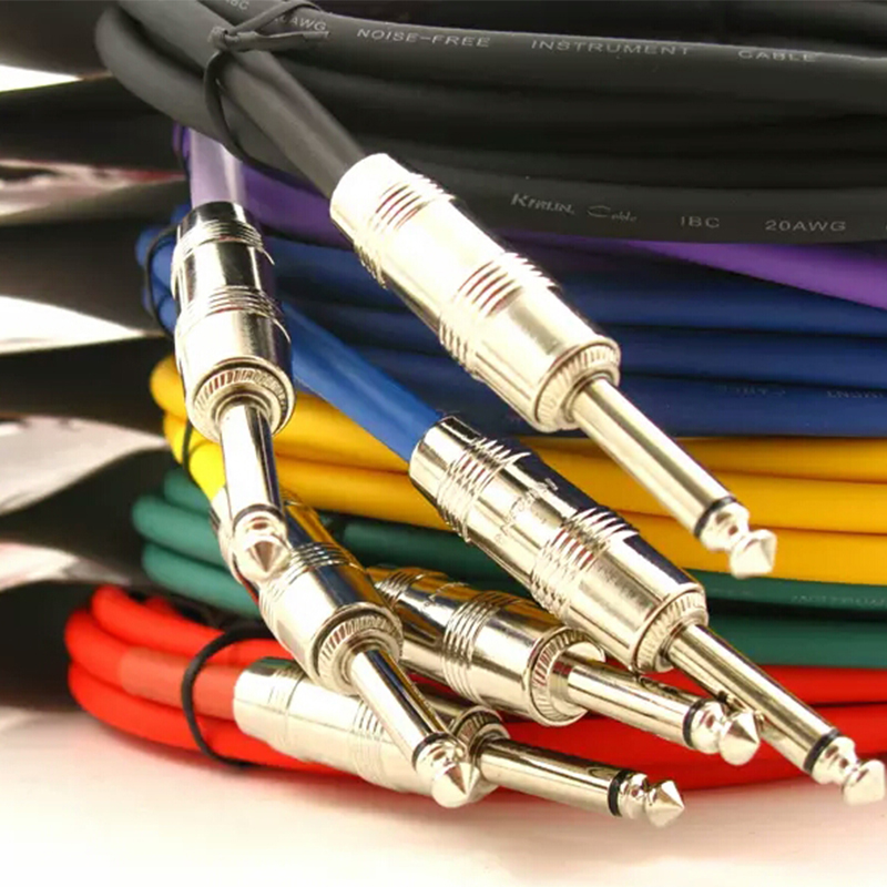 [Anti interference] Kirlin 3M/6M Electric Guitar Audio Cable Guitar Line Bass Line Instrument Cable Line Copper