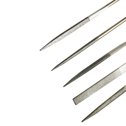 Round Electroplated Diamond Files for Hand Polishing