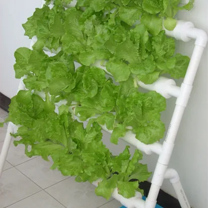 DIY Plastic Vertical NFT Hydroponics System for Indoor Gardening