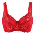 RTS transparante kanten lingerie D cup minimalizer 38DD draadloze beha