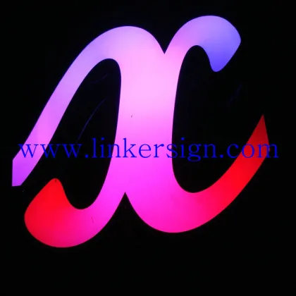 3d led illuminated sign