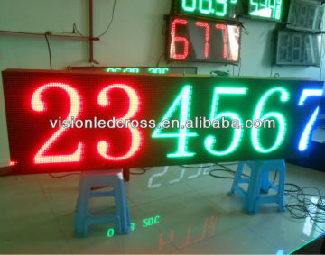 Full color Led Message Sign P10 for outdoor waterproof level IP65