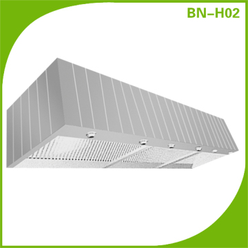 Commercial / Catering / high quality stainless steel chinese style kitchen hood BN-H02