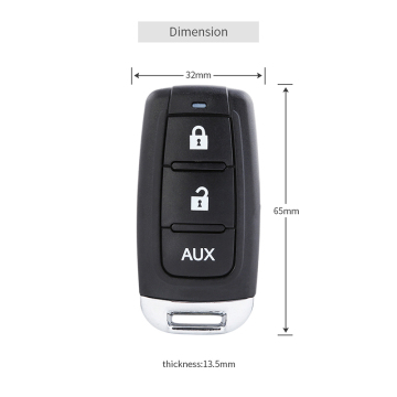 Télécommande de qualité fiable pour le système de verrouillage de porte central de voiture