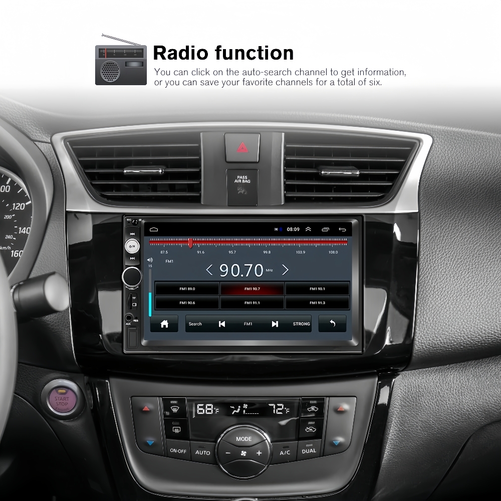 7-inch dual-drive HD reversing camera