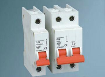 CE Approvaled C45n 3 Pole Schneid Mcb Circuit Breaker