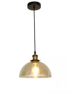Creative bar Amber Glass Chandelier