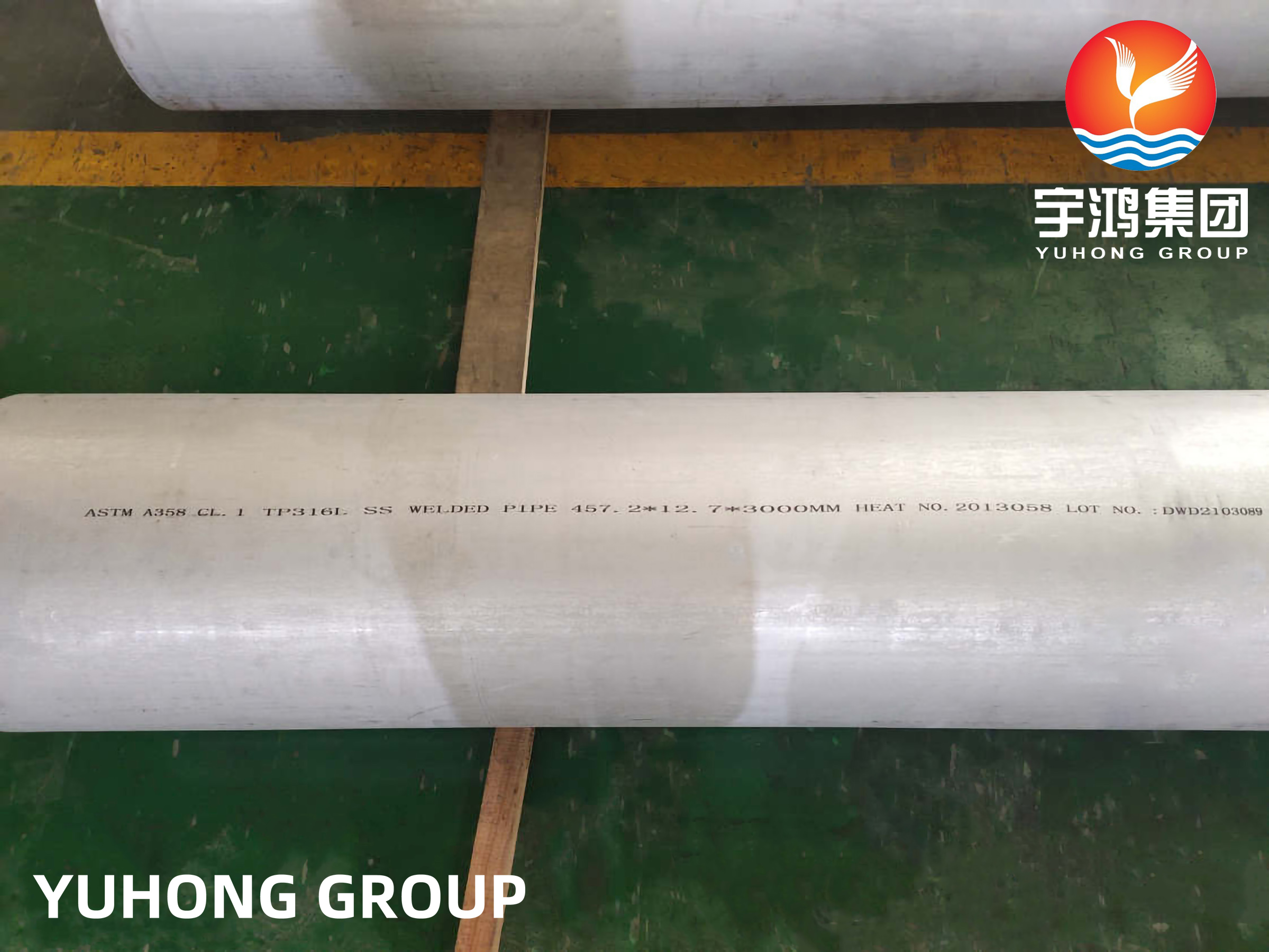 A358 CL1 TP316L SS WELDED PIPE (6) 