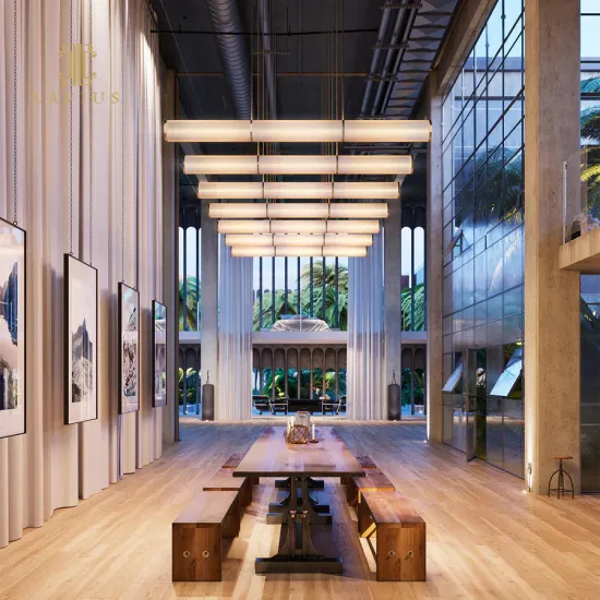 Atmospheric dignified custom -sucking chandelier Creative custom large chandelier