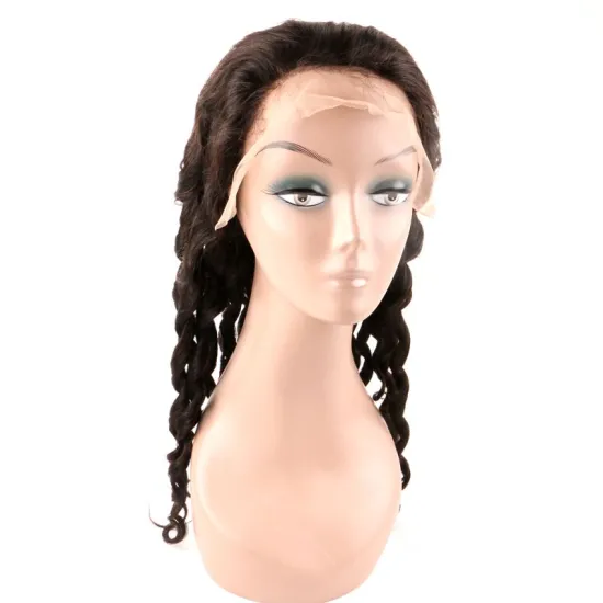 Remy Human Hair Swiss Lace Wigs Deep Curly Full Lace Wig Grade Peruvian Mongolian Malaysian 10A INDIAN Hair Hand Tied Wig Long