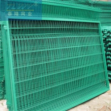 double wire welded fence