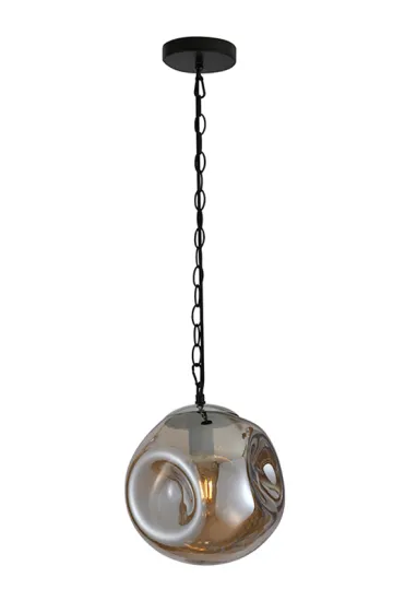 Glass Pendant Lamp with Metal Lamp holder