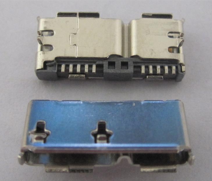 MICRO USB 3.0Recepatcle RIGHT ANGLE AB TYPE