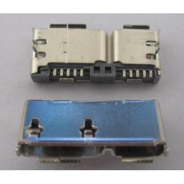 MICRO USB 3.0Recepatcle RIGHT ANGLE AB TYPE