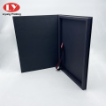 Custom Matte Black Paper A4 File Box