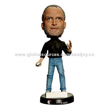 Product Steve Jobs Head PVC Action Figure, Made of Non-toxic PVC, Ideal for Gifts