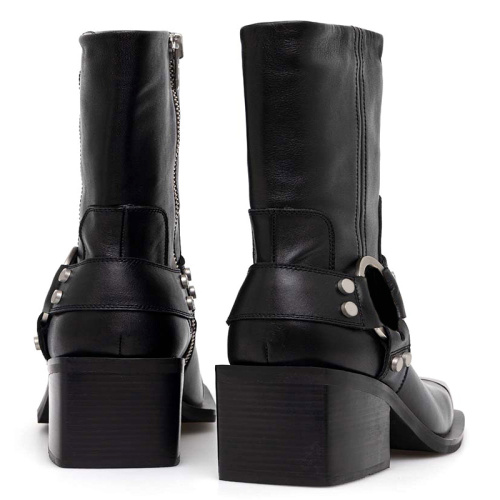 Women's Fashionable Leather Short Boots