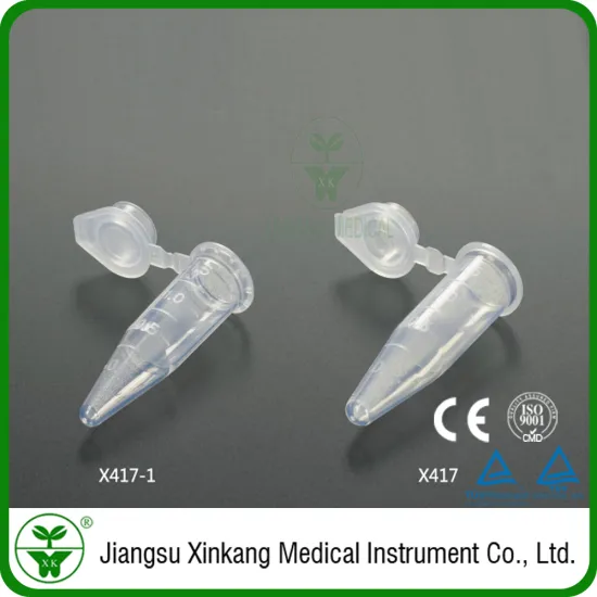 Micro-Centrifuge Tube 0. 2ml, 0.5ml,1.5 ml (conical Bottom ) for Laboratory with CE ,ISO13485 Certification