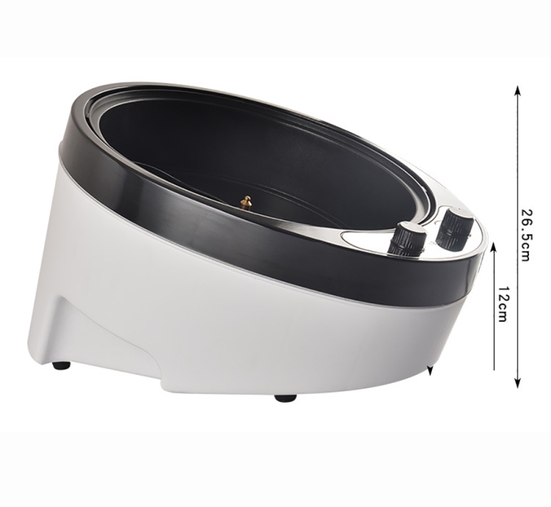 AC 110V/220V Electric Coffee Roaster Grains Peanuts Sesame Baking Machine Tea Dryer Temperature Control High Capacity 1200W