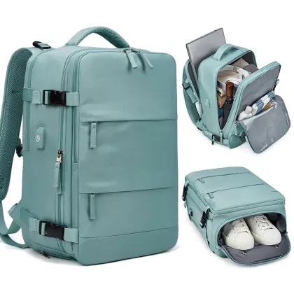 Wholesale Multi-Function Laptop Backpacks: Large Capacity, Luggage Suitcase Bags, and Casual Sports Backpacks