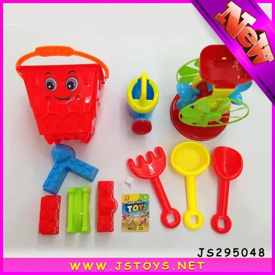 wholesale cheap plastic small beach buckets