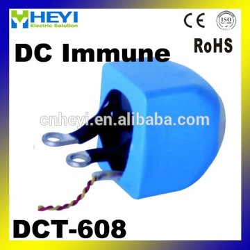 Current transformer immune DC for electronical watthour-meters DCT-608