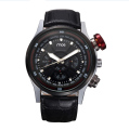 Genuine Leather Waterproof 3atm Wrist Band Watch