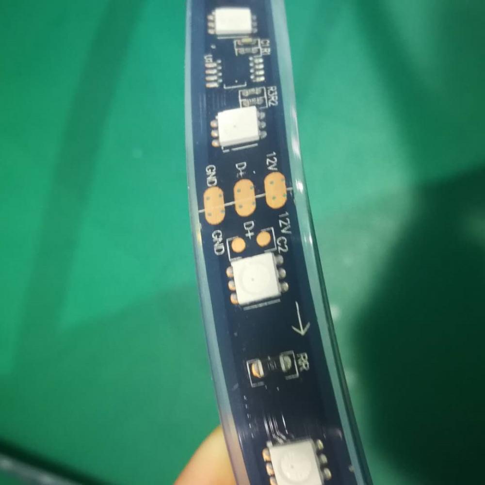 అవుట్డోర్ వాడకం జలనిరోధిత ఫ్లెక్స్ RGB SMD LED స్ట్రిప్