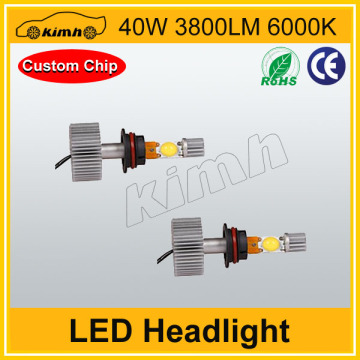 High quality led headlight 40w 3800LM toyota prado headlights