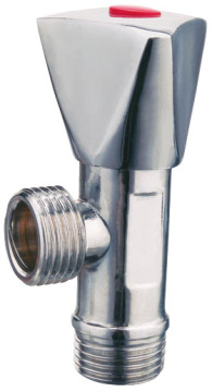 Chrome plated sanitary fittings brass angle valve